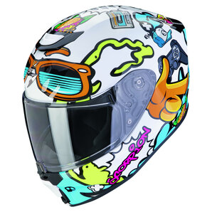 Scorpion Exo-Jnr Air Fun Integralhelm Weiss Blau Scorpion Exo-Jnr Air Fun Integralhelm Weiss Blau von Scorpion