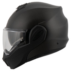 Scorpion Exo-Tech Evo Carbon Klapphelm Schwarz Matt von Scorpion