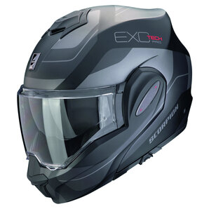 Scorpion Exo-Tech Evo Pro Commuta Klapphelm Matt Schwarz Silber Scorpion Exo-Tech Evo Pro Commuta Klapphelm Matt Schwarz Silber von Scorpion
