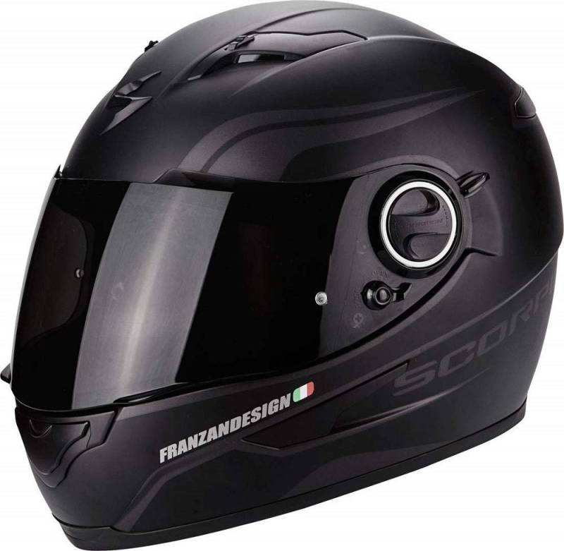 Scorpion Herren 49-100-10-06 Motorradhelm Exo 490, Schwarz, XL von Scorpion