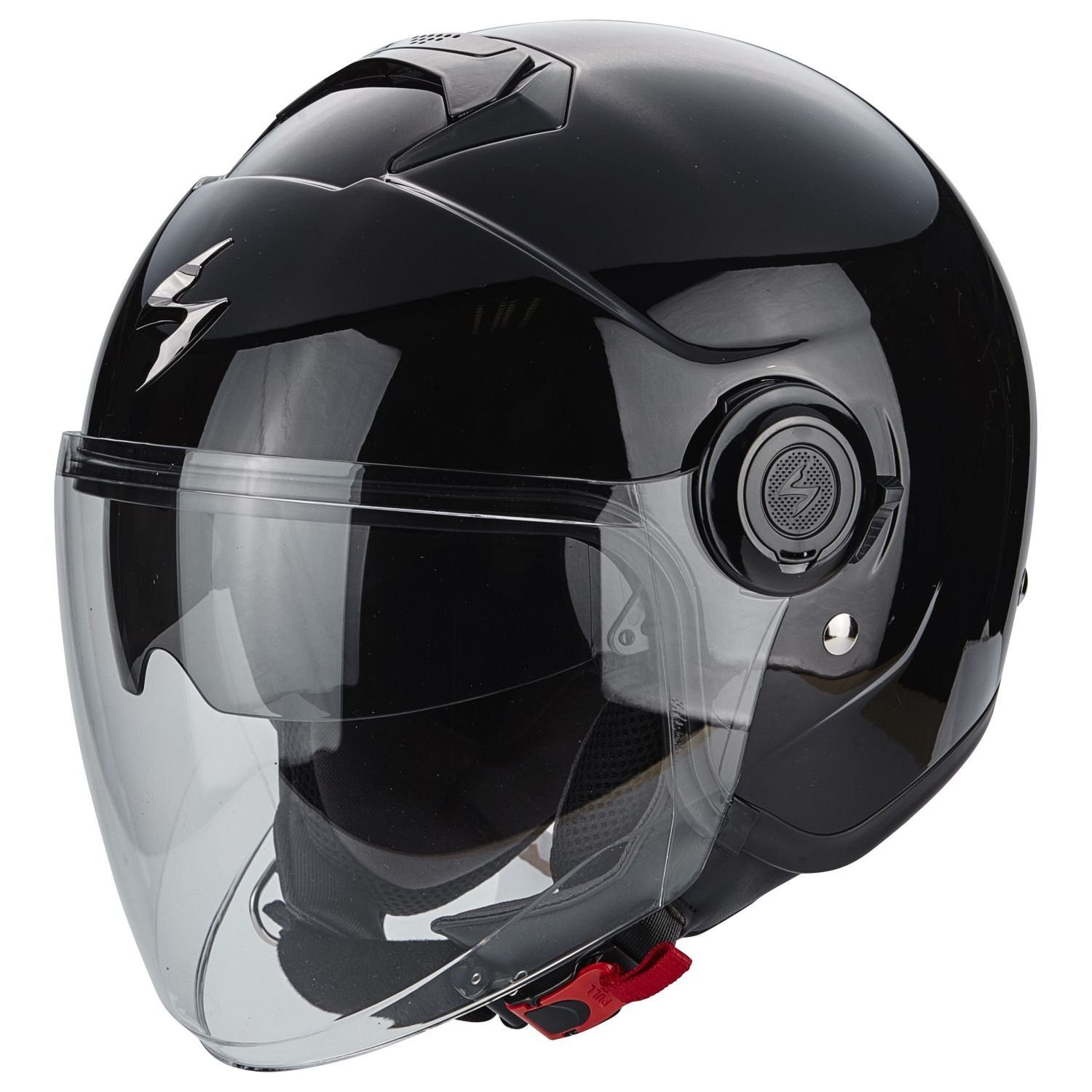 Scorpion Herren 83-100-03-04 Motorradhelm Exo City, Schwarz, M von Scorpion