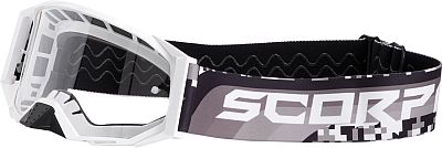 Scorpion MX S24, Crossbrille - Schwarz/Weiß Klar - L von Scorpion