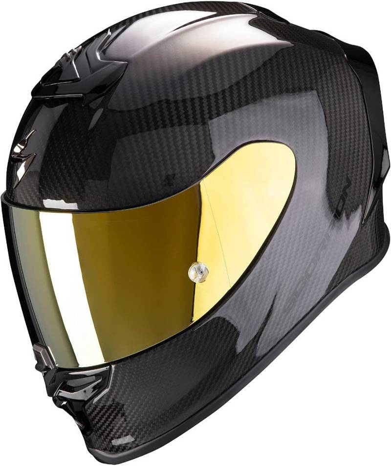 Scorpion Motorradhelm EXO-R1 CARBON AIR Solid, Schwarz, XL von ScorpionEXO