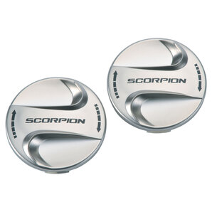 Scorpion Seitendeckel EXO-490 / EXO-500 und EXO-1000 Chrom von Scorpion