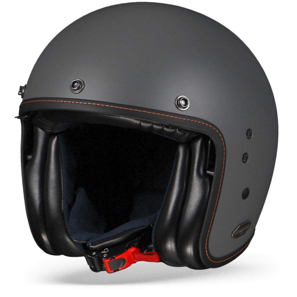 Scorpion Unisex – Erwachsene NC Motorrad Helm, Grau, L von Scorpion
