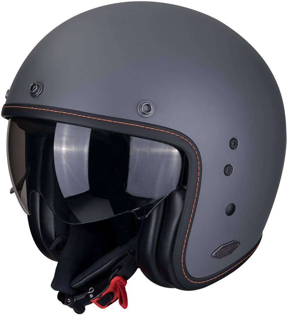Scorpion Unisex – Erwachsene NC Motorrad Helm, Grau, XL von Scorpion