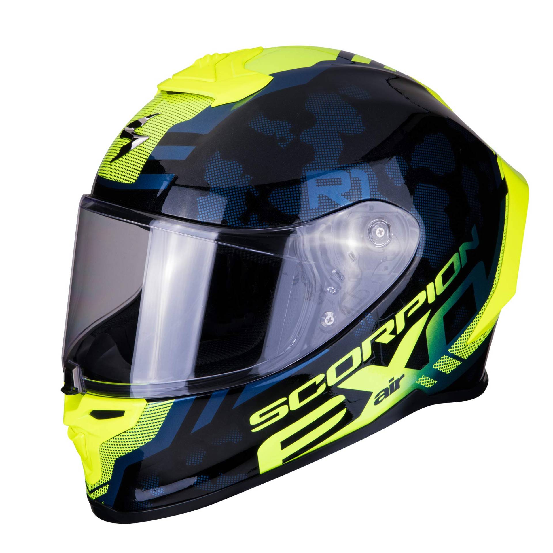 Scorpion Unisex – Erwachsene NC Motorrad Helm, Schwarz, XL von Scorpion
