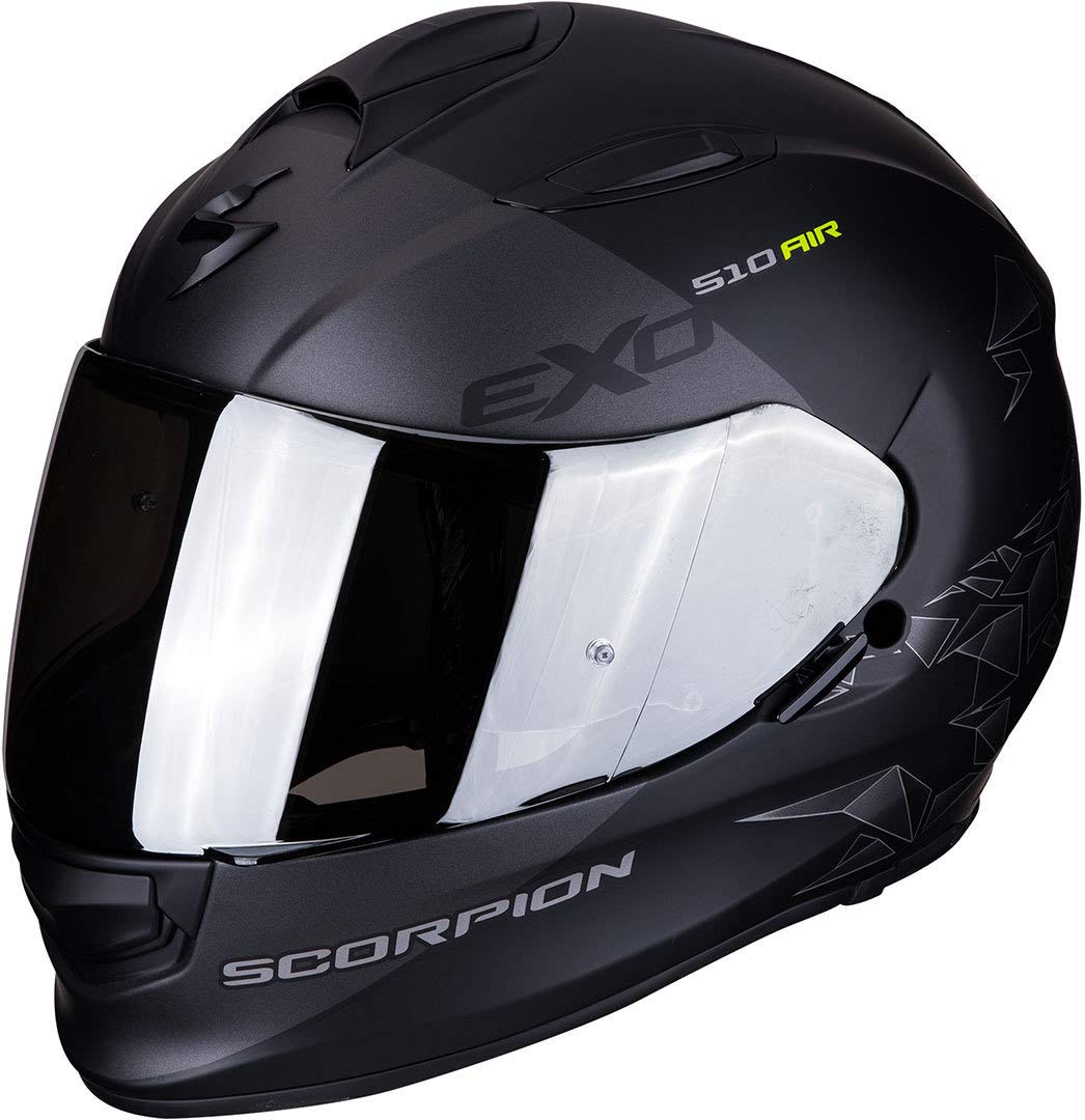 Scorpion Unisex – Erwachsene NC Motorrad Helm, Schwarz/Grau, M von Scorpion