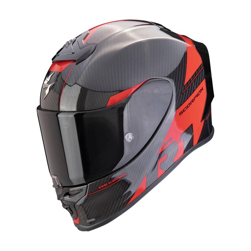 EXO R1 EVO CARBON AIR RALLY M NERO-ROSSO von ScorpionEXO