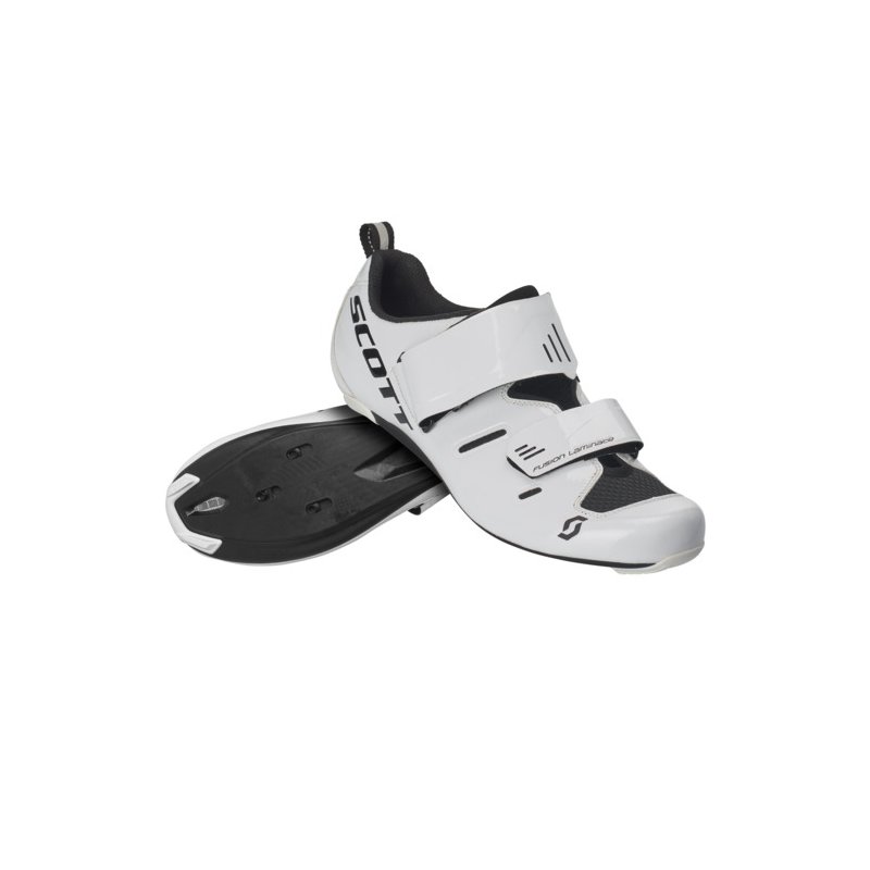 Scott Schuhe Rennrad Tri Pro - gloss white/black/39.0 von Scott Sports