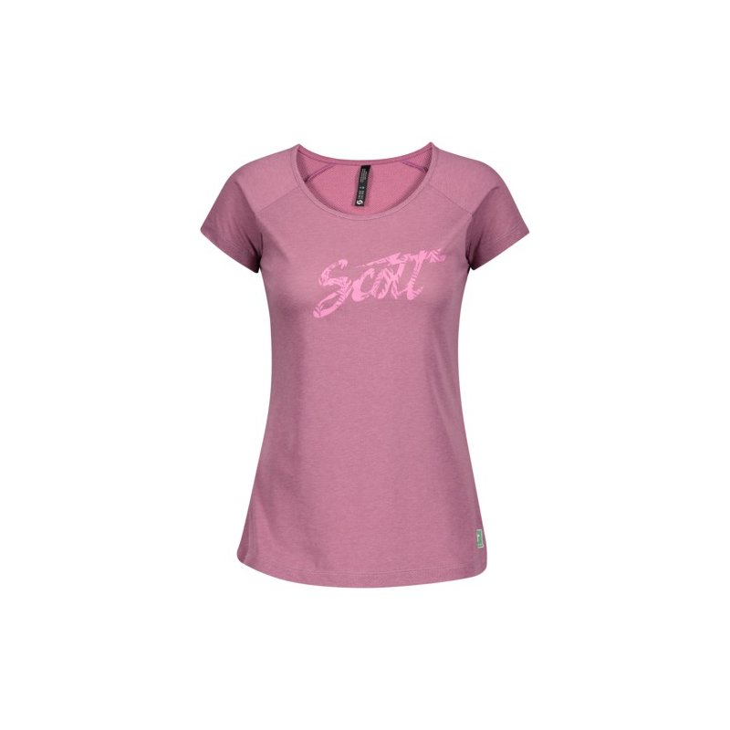 Scott Shirt Damen Trail Flow DRI S-SL - cassis pink von Scott Sports