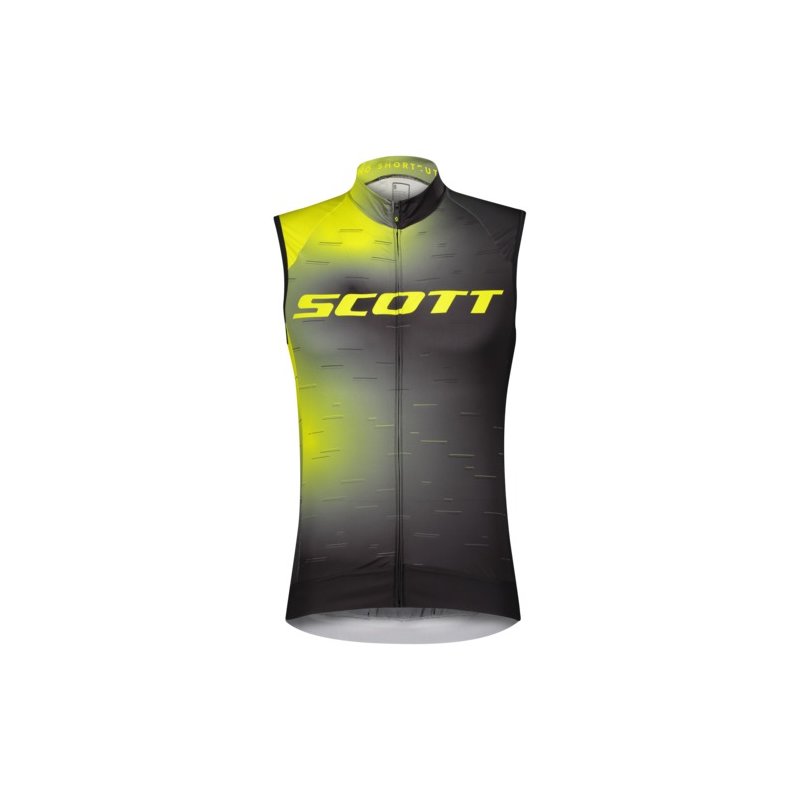 Scott Shirt M's RC Pro w/o sl - sulphur yellow/black von Scott Sports