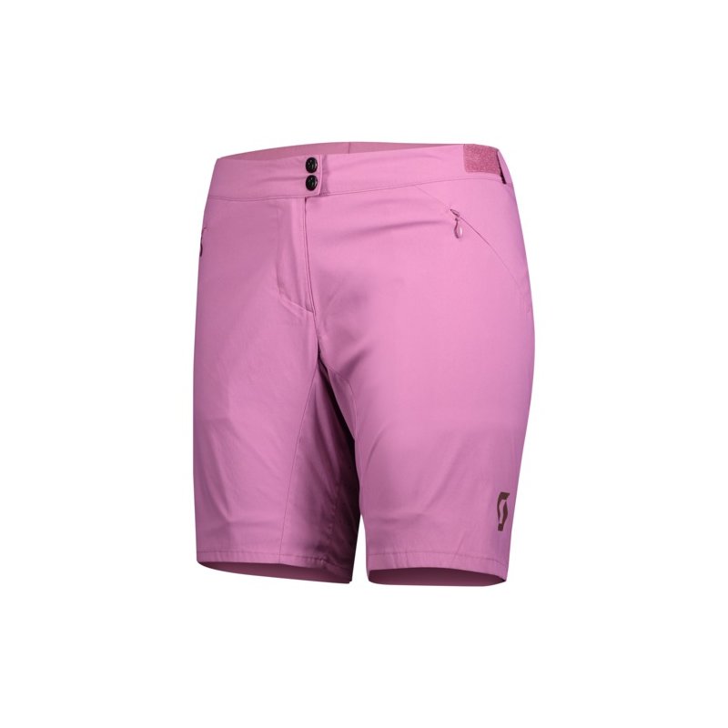 Scott Shorts Damen Endurance ls/fit w/pad - cassis pink/EU M von Scott Sports