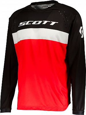 Scott 350 Swap Evo, Trikot - Rot/Schwarz/Weiß - M von Scott