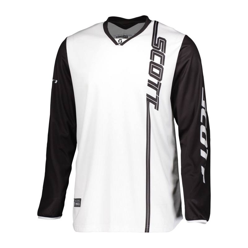 Scott 350 Swap MX Motocross Jersey/DH Fahrrad Trikot schwarz/weiß 2022: Größe: L (50/52) von Scott Motocross
