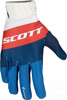 Scott 450 Angled 1105 S23, Handschuhe - Blau/Rot - L von Scott