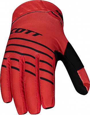 Scott 450 Angled S21, Handschuhe - Schwarz/Rot - M von Scott
