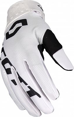 Scott 450 Fury, Handschuhe - Schwarz/Weiß - XXL von Scott
