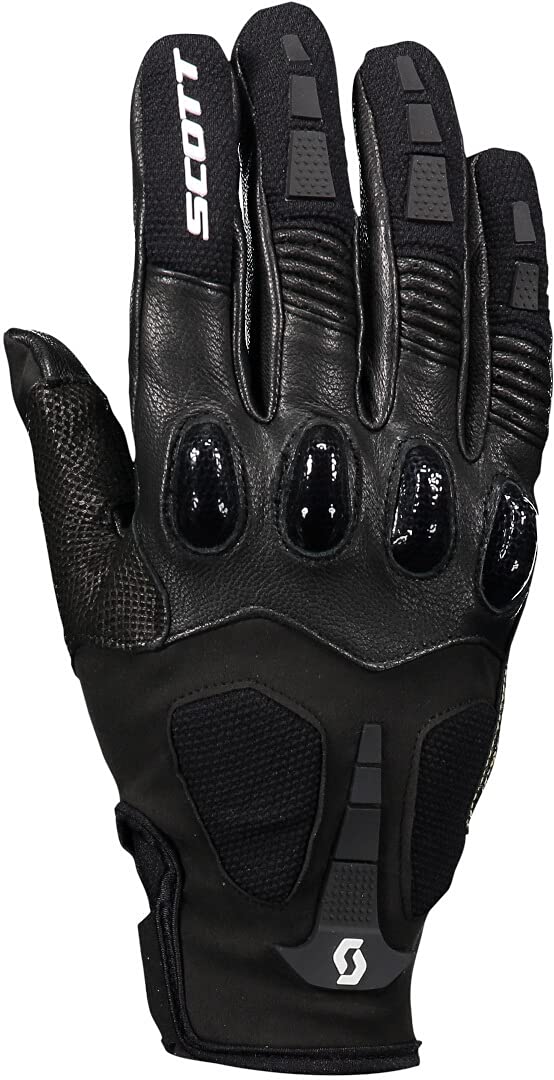 Scott Assault Pro MX DH Motorrad Handschuhe schwarz/weiß 2025: Größe: L (10) von Scott
