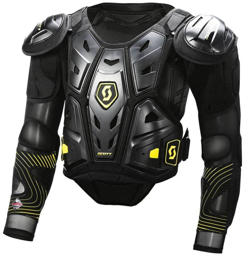 Scott Commander 2 MX Motocross DH Protektorenjacke schwarz/gelb 2019: Größe: XL von Scott