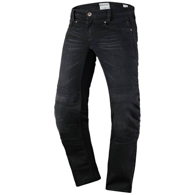 Scott Denim Strech Damen Motorrad Jeans Hose schwarz 2023: Größe: XL (42) von Scott