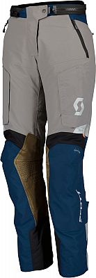 Scott Dualraid Dryo, Textilhose wasserdicht Damen - Dunkelblau/Grau/Braun - 40 von Scott