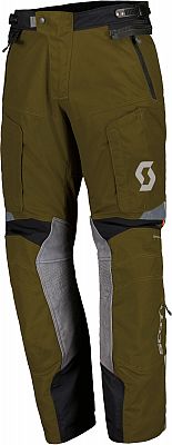 Scott Dualraid Dryo, Textilhose wasserdicht - Oliv/Schwarz/Grau - Bauch L von Scott