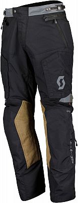 Scott Dualraid Dryo, Textilhose wasserdicht - Schwarz/Grau/Braun - M von Scott