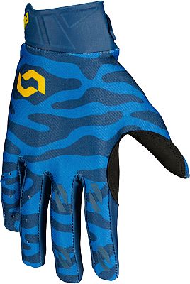 Scott Evo Fury Camo S24, Handschuhe - Blau/Gelb - M von Scott