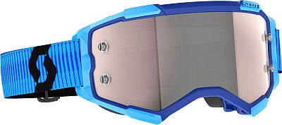 Scott Fury 1034269, Crossbrille verspiegelt - Hellblau/Blau/Schwarz Silber-Verspiegelt - Einheitsgröße von Scott