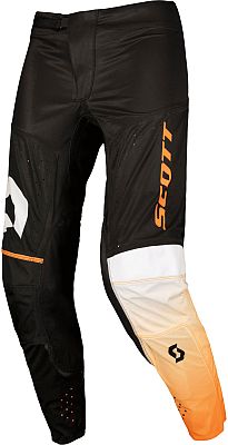 Scott Podium Pro S25, Textilhose - Schwarz/Orange/Weiß - 30 von Scott