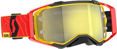 Scott Prospect 6 Days 2024 ESP, Crossbrille verspiegelt - Rot/Gelb Gelb-Verspiegelt - Einheitsgröße von Scott