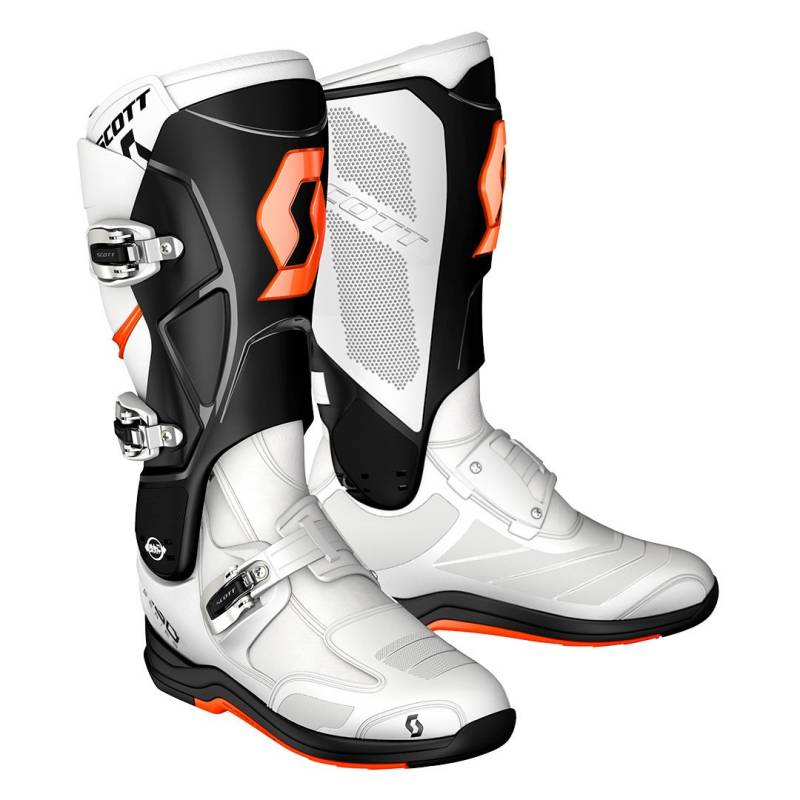 SCOTT SCO BOOT MX 550 44 EU White/Orange von Scott