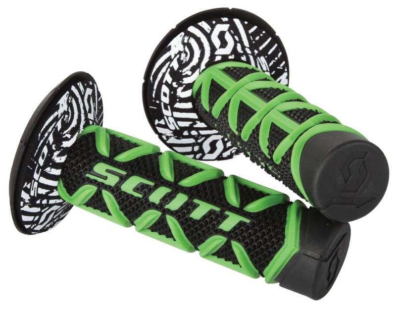 Scott Sports 219626-1089 Green/Black Diamond Motorradgriffe von Scott