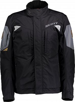 Scott Terrain Dryo, Textiljacke wasserdicht - Schwarz/Grau - Bauch L von Scott