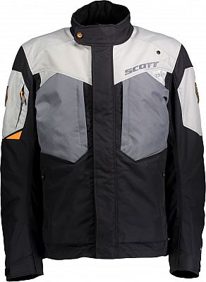 Scott Terrain Dryo, Textiljacke wasserdicht - Schwarz/Hellgrau/Grau - XXL von Scott