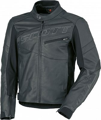 Scott Track, Lederjacke - Schwarz - S von Scott