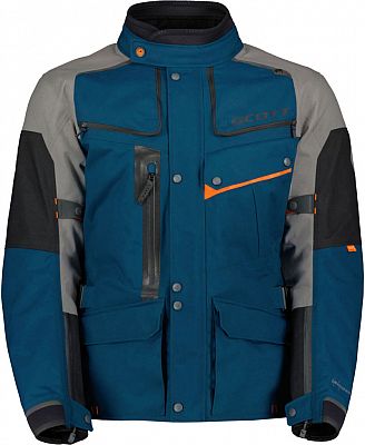 Scott Voyager Dryo, Textiljacke wasserdicht - Dunkelblau/Grau - XXL von Scott