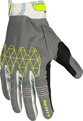 Scott X-Plore D3O, Handschuhe - Hellgrau/Gelb/Schwarz - S von Scott