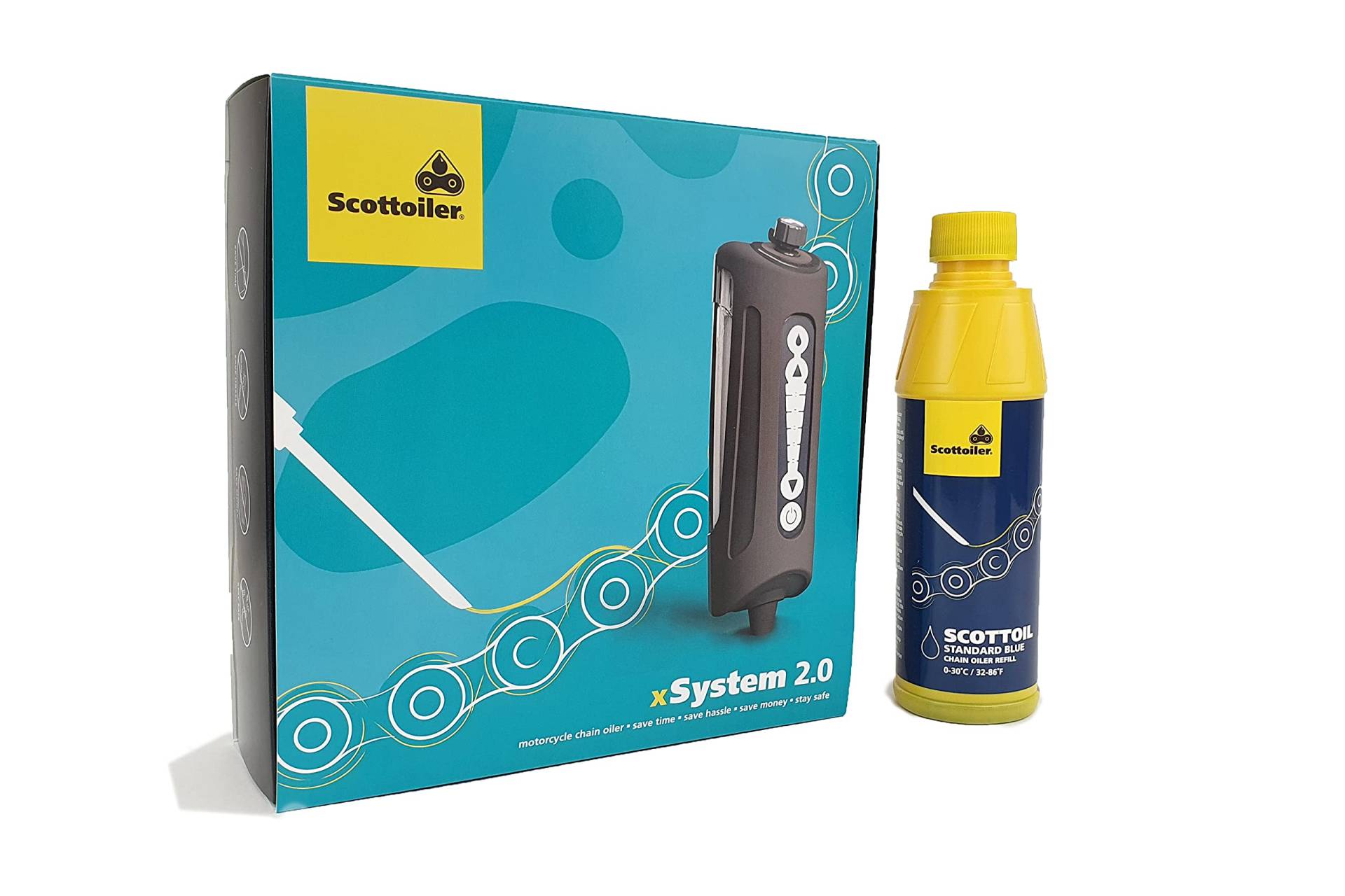 Scottoiler xSystem 2.0 automatisches elektronisches Motorradkettenschmiersystem - SO-8005-20.… Scottoiler xSystem 2.0 automatisches elektronisches Motorradkettenschmiersystem - SO-8005-20.… von Scottoiler