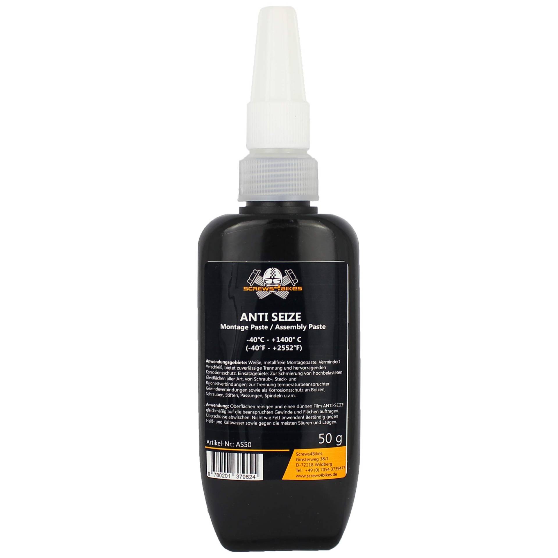 Anti-Seize Montagepaste 50gr Anti-Seize Montagepaste 50gr von Screws4Bikes