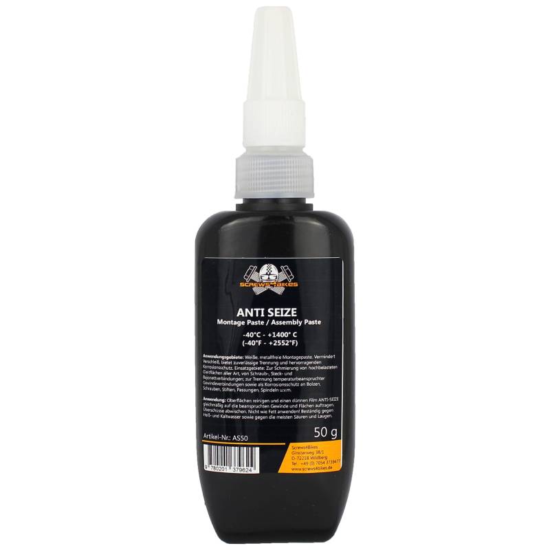 Anti-Seize Montagepaste 50gr von Screws4Bikes