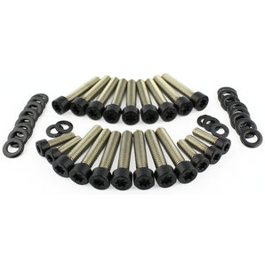 Schraubensätze BMW R1200 Modelle Edelstahl schwarz Screws 4 Bikes von Screws 4 Bikes