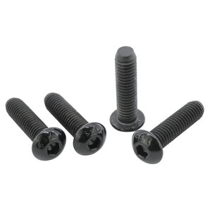 Schraubensätze für HD Gabelklemmen Schwarz glanz oder matt beschichtet Screws 4 Bikes von Screws 4 Bikes