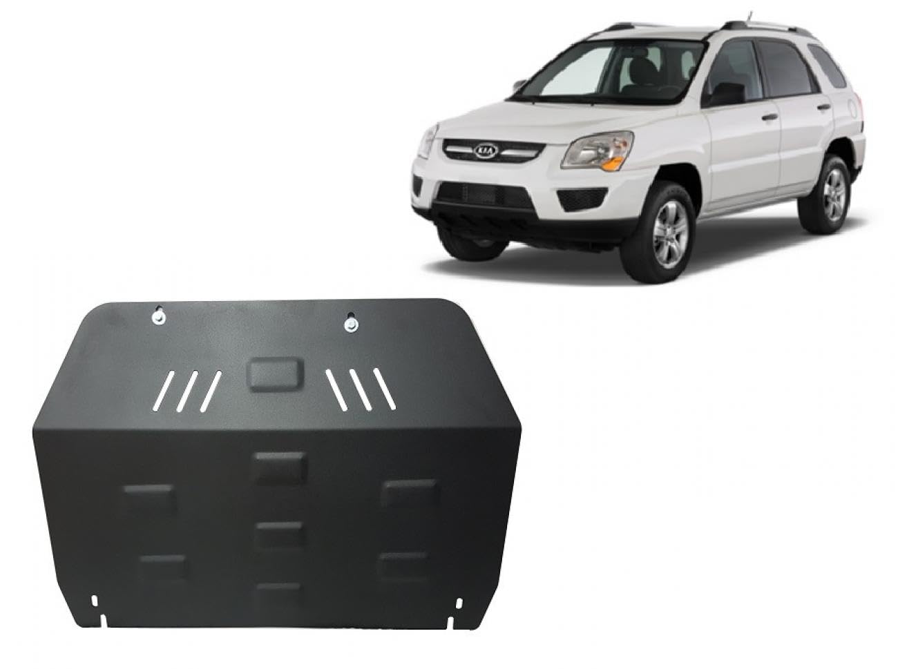 Stahl Unterfahrschutz für motor kompatibel mit Kia Sportage (2004-2010) Scut Protection von Scut Protection