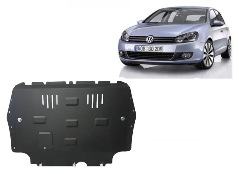 Stahl Unterfahrschutz für motor kompatibel mit VW Golf 6 (2008-2012) Scut Protection von Scut Protection