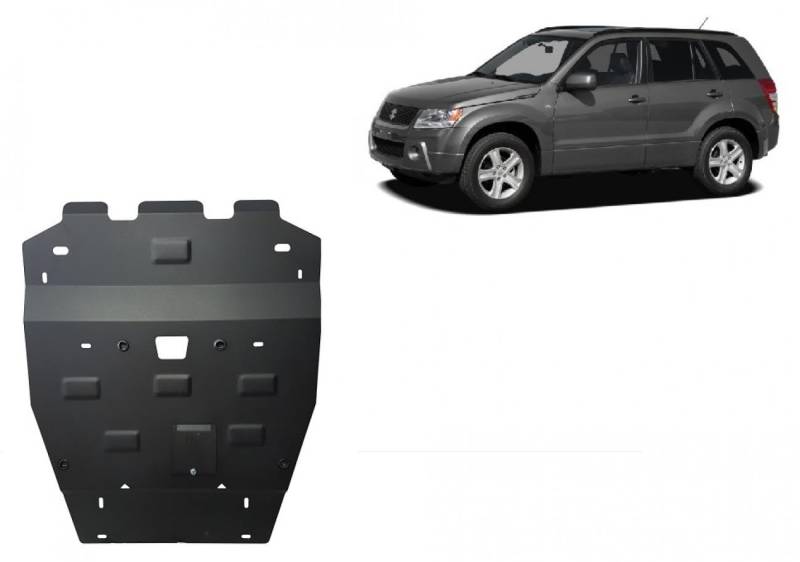 Stahl Unterfahrschutz für motor kompatibel mit Suzuki Grand Vitara (2005-2019) Scut Protection von Scut Protection