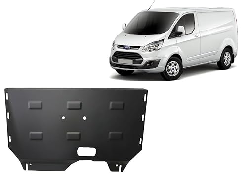 Stahl Unterfahrschutz kompatibel mit Ford Transit Custom - (2013-2019) von Scut Protection