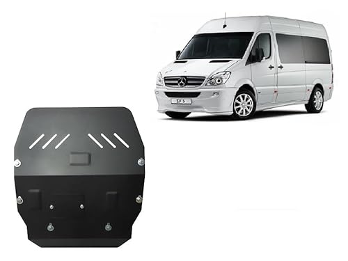 Stahl Unterfahrschutz kompatibel mit Mercedes Sprinter - (2006-2018) von Scut Protection
