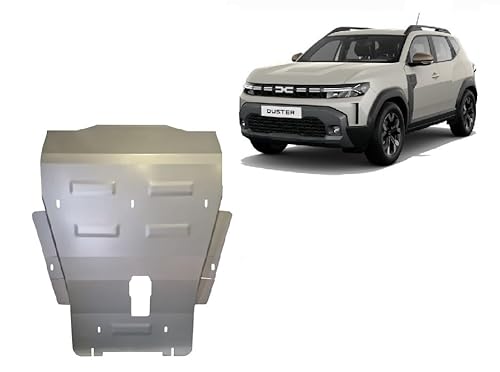 Stahl Unterfahrschutz für Motor kompatibel mit Dacia Duster - 4x4 - (2024-2025) von Scut Protection